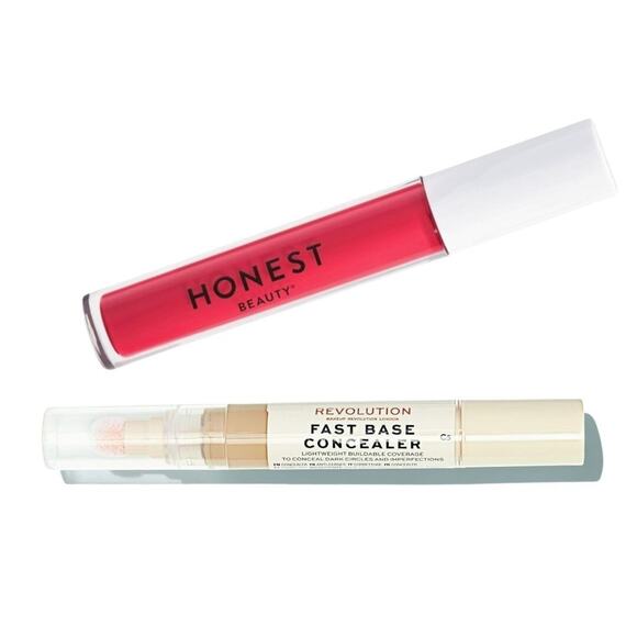Honest Beauty Hydrating Liquid Lipstick + REVOLUTION CONCEALER C5 (BUNDLE) - Picture 1 of 1